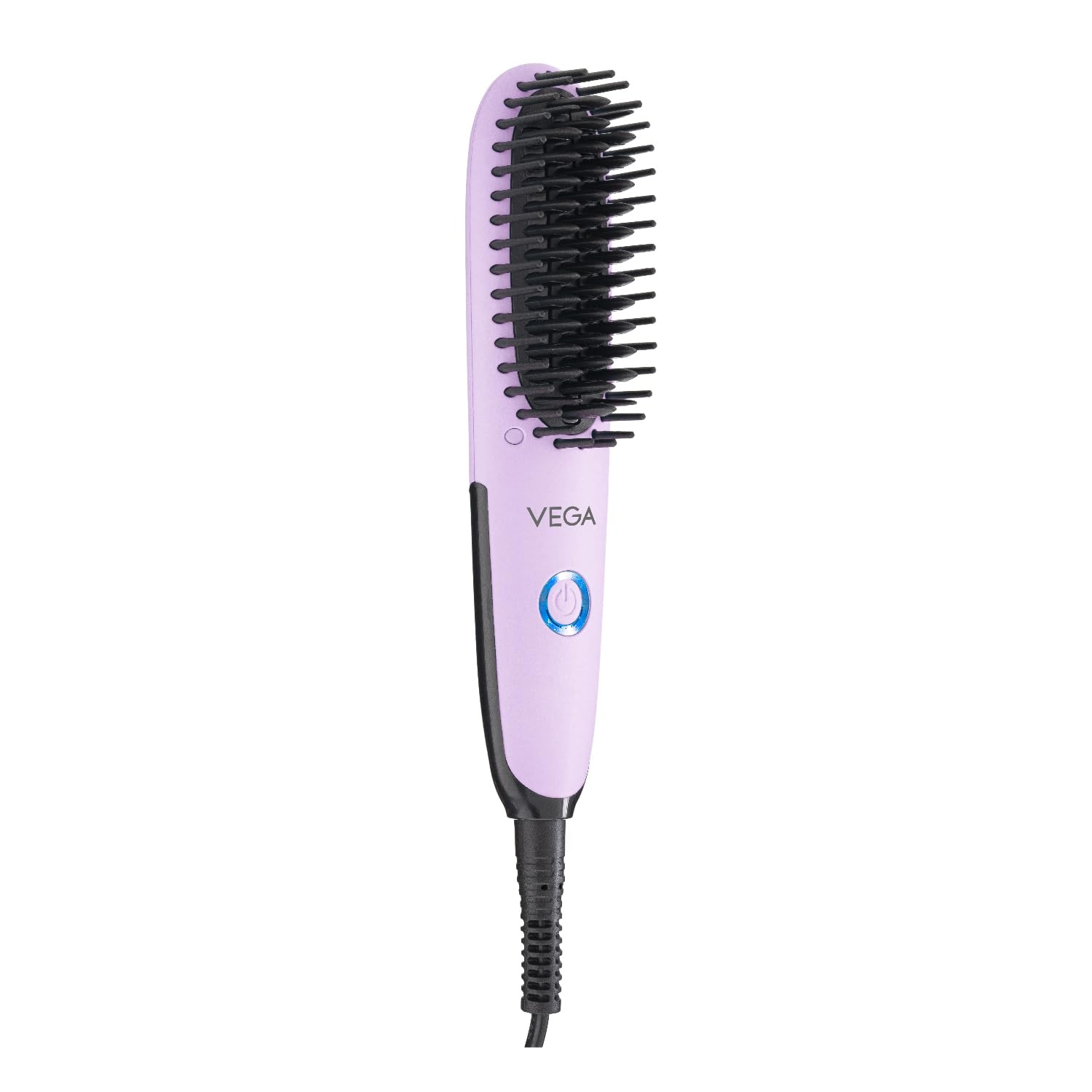 Mini hair brush straightener best sale